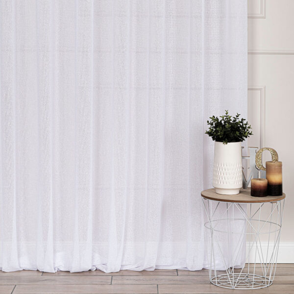 AISHA kangas, kõrgus 300 cm, värv 001 valge - Image 4