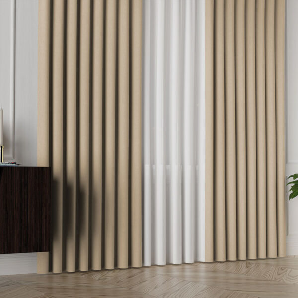 ALUNA kangas, kõrgus 300 cm, värv 002 cappuccino - Image 3
