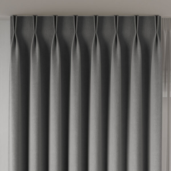 ALUNA kangas, kõrgus 300 cm, värv 018 hall