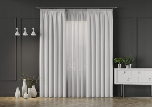 GRETA Blackout kangas, kõrgus 320 cm, värv 001 helehall - Image 2