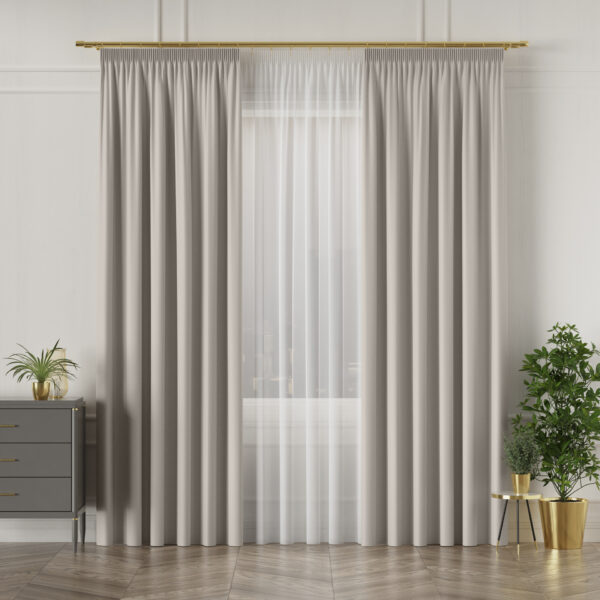 GRETA Blackout kangas, kõrgus 320 cm, värv 003 kreemikas - Image 2