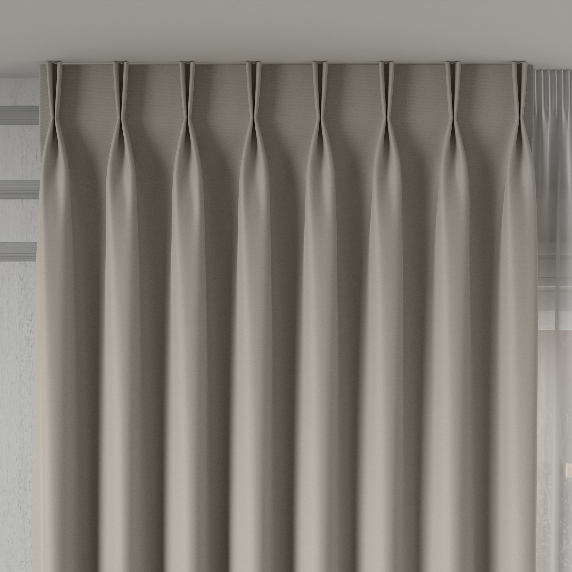 GRETA Blackout kangas, kõrgus 320 cm, värv 006 jahe kreemikas - Image 5