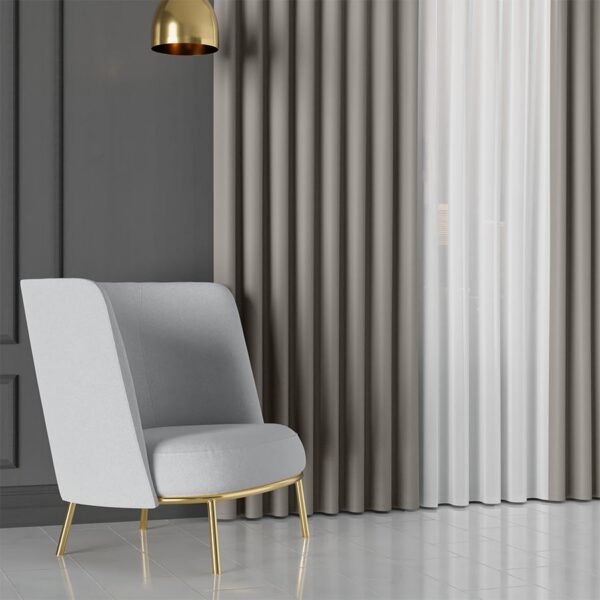GRETA Blackout kangas, kõrgus 320 cm, värv 011 tume hallikasbeež - Image 3