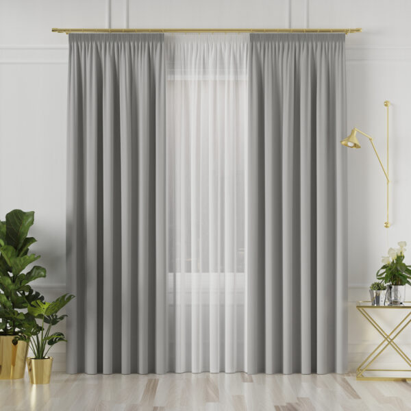 GRETA Blackout kangas, kõrgus 320 cm, värv 012 hall - Image 2