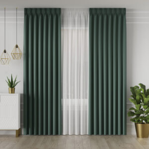 GRETA Blackout kangas, kõrgus 320 cm, värv 017 pudeliroheline