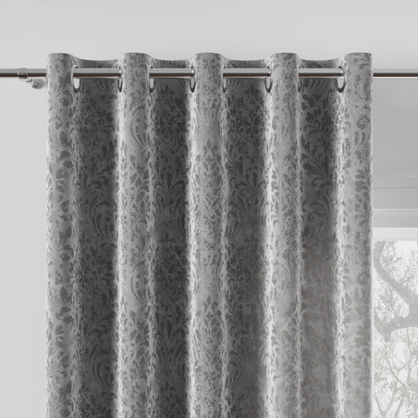 MADELINE kangas trükimustriga, kõrgus 300 cm, värv 011 hall - Image 3