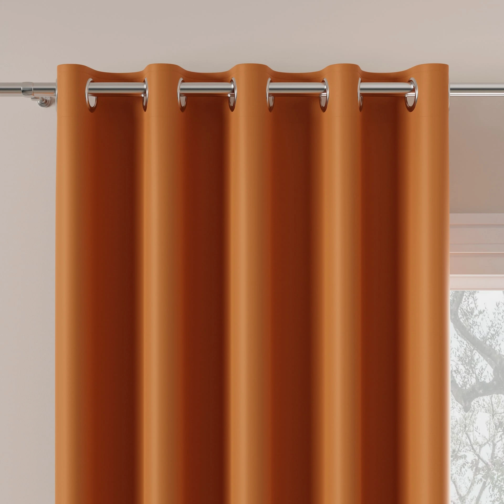 DONA pimendav kardinakangas, kõrgus 280 cm, värv 035 oranž - Pilt 2