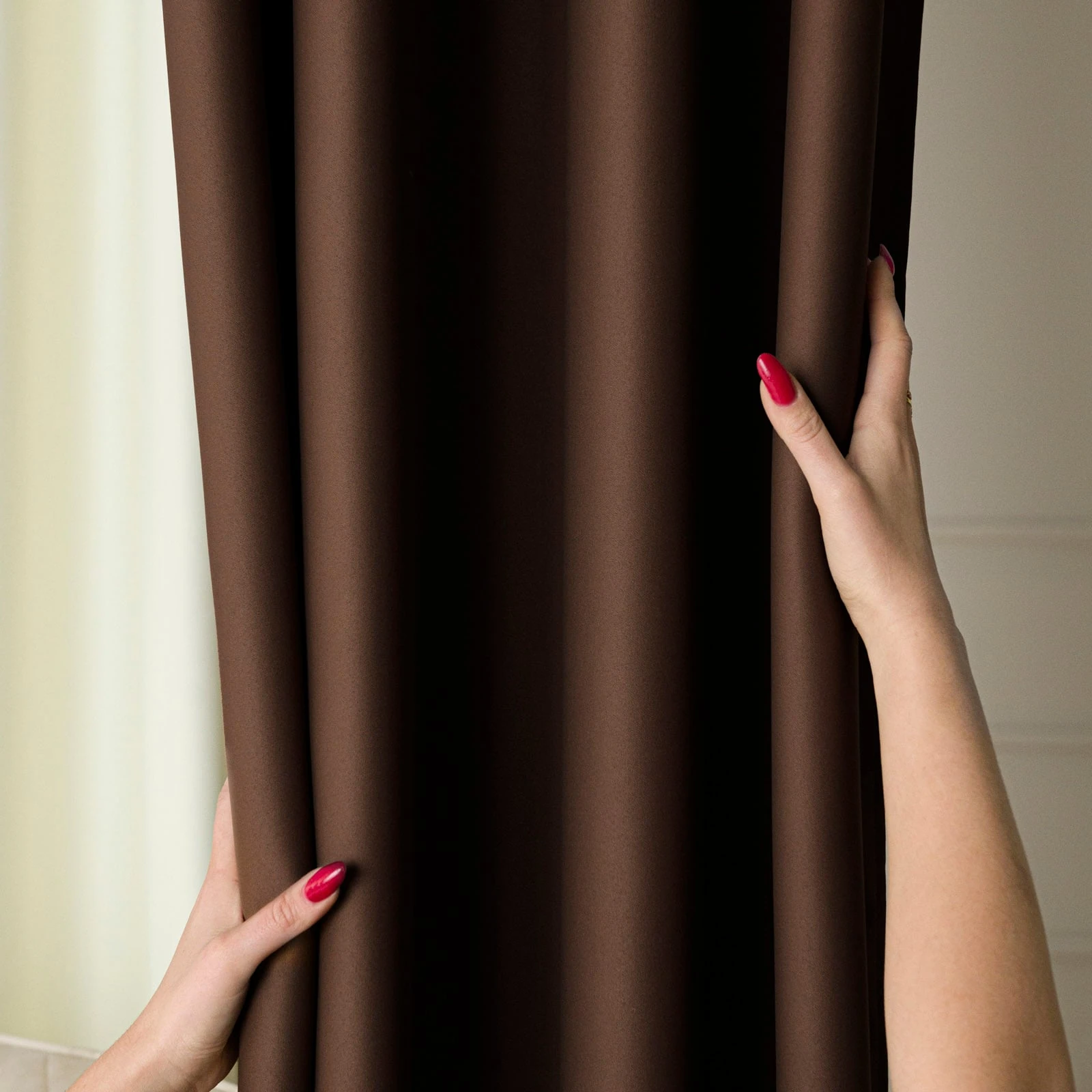 DONA pimendav kardinakangas, kõrgus 280 cm, värv 118 pruun - Pilt 3