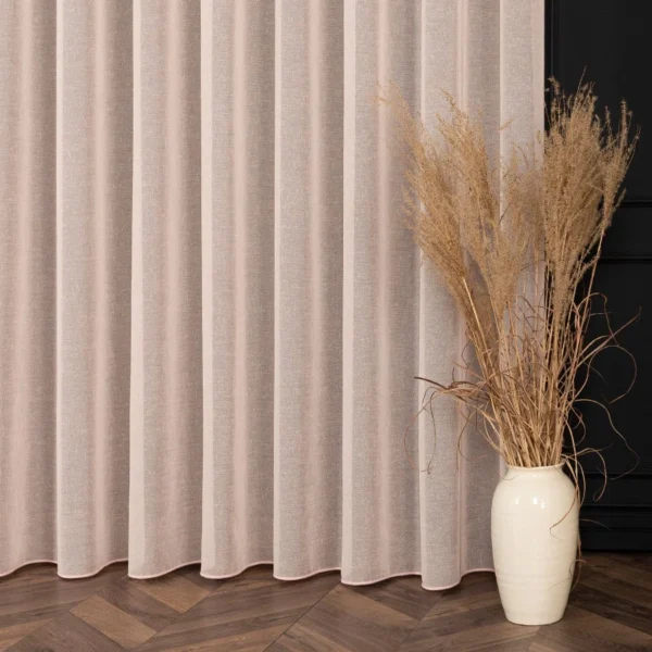 PETRA päevakardinakangas, kõrgus 320 cm, värv 011 pastellroosa