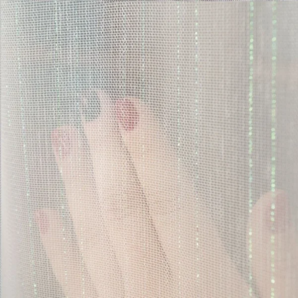 Päevakardin (tüll) raskusnööriga, kõrgus 300 cm, värv 003 valge neoonniidiga