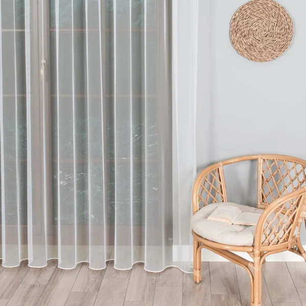 Päevakardin (tüll) raskusnööriga, kõrgus 320 cm, värv 012 kreemikas