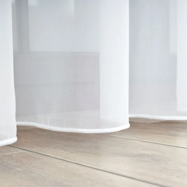 Päevakardin (tüll) raskusnööriga, kõrgus 330 cm, värv 001 valge