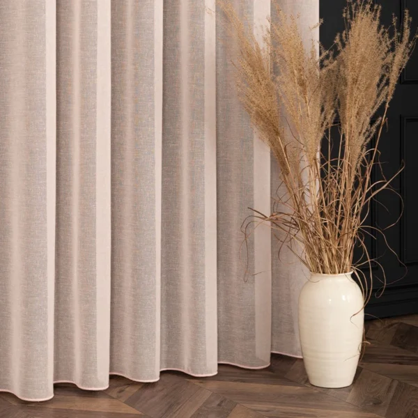 PETRA päevakardinakangas, kõrgus 320 cm, värv 011 pastellroosa