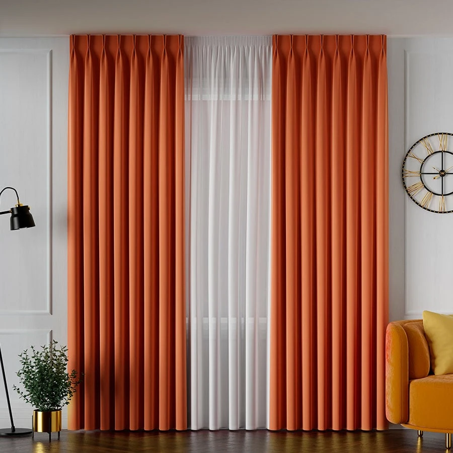 SERINA poolpimendav struktuurne kangas, kõrgus 300 cm, värv 038 - Pilt 3