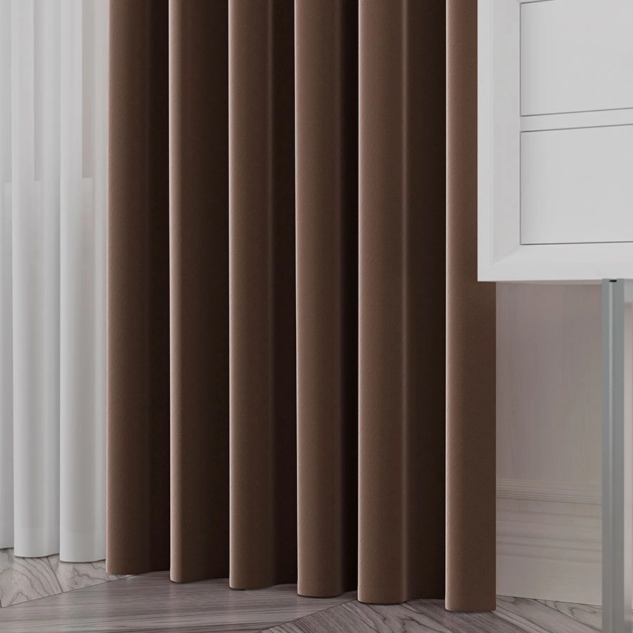 SERINA poolpimendav struktuurne kangas, kõrgus 300 cm, värv 050 - Pilt 4
